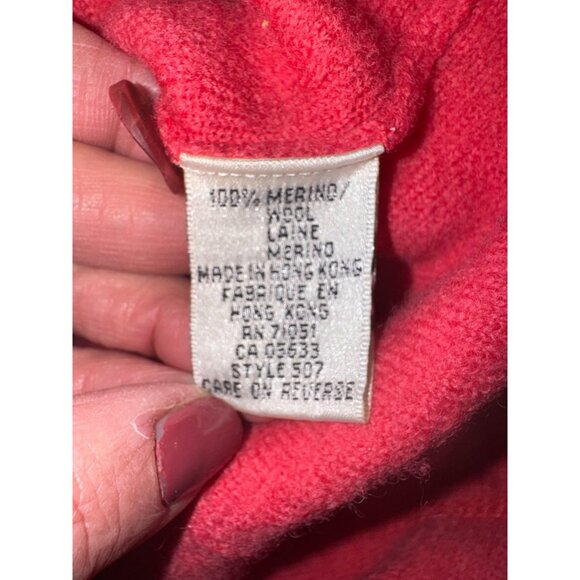 Windridge Cheryl Nash Merino Wool Cardigan Sweater Shacket Button-Up Blazer M - Picture 7 of 9